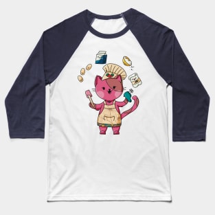 Kitty the baker Baseball T-Shirt